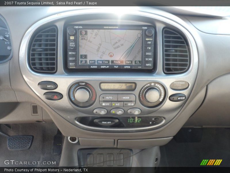 Salsa Red Pearl / Taupe 2007 Toyota Sequoia Limited