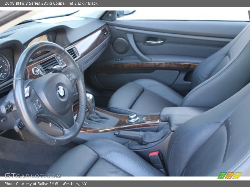 Jet Black / Black 2008 BMW 3 Series 335xi Coupe