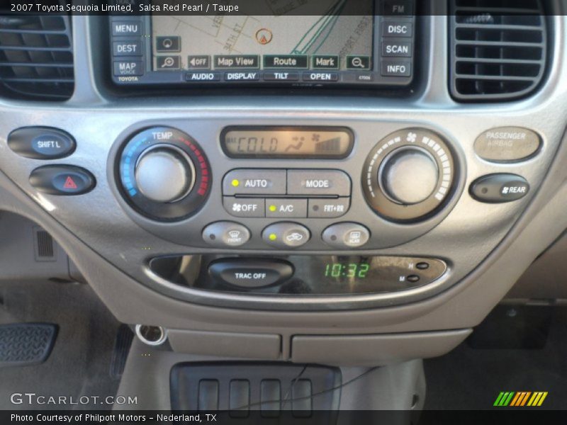 Salsa Red Pearl / Taupe 2007 Toyota Sequoia Limited