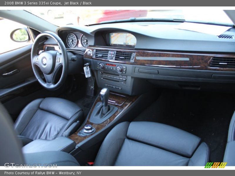 Jet Black / Black 2008 BMW 3 Series 335xi Coupe