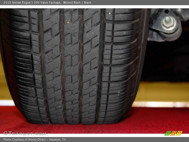 Wicked Black / Black 2010 Nissan Rogue S 360 Value Package