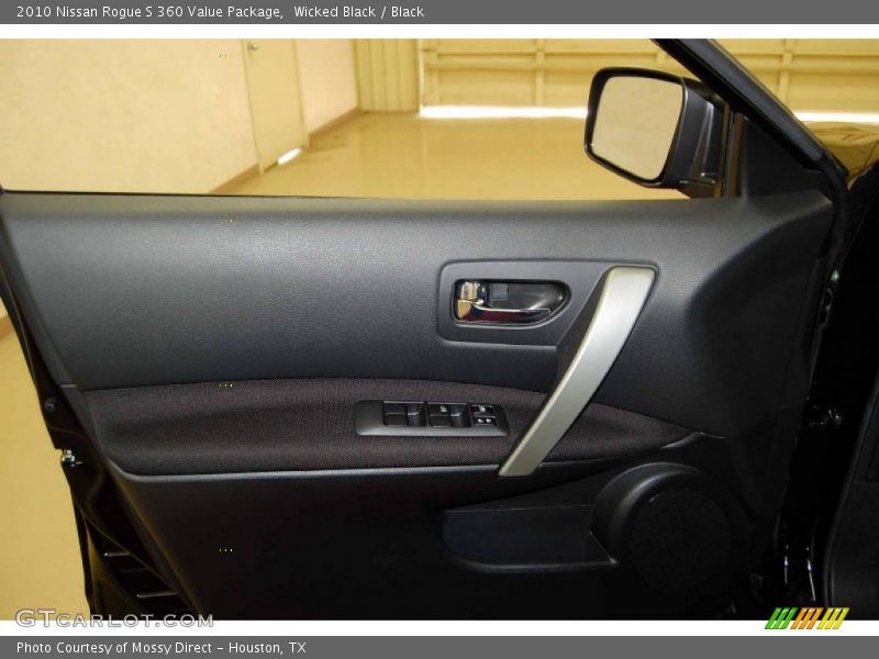 Wicked Black / Black 2010 Nissan Rogue S 360 Value Package
