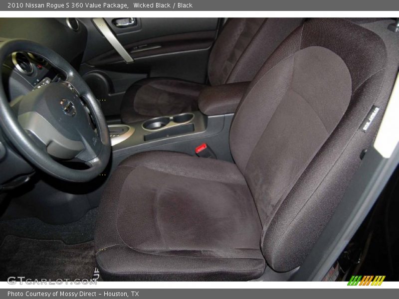 Wicked Black / Black 2010 Nissan Rogue S 360 Value Package