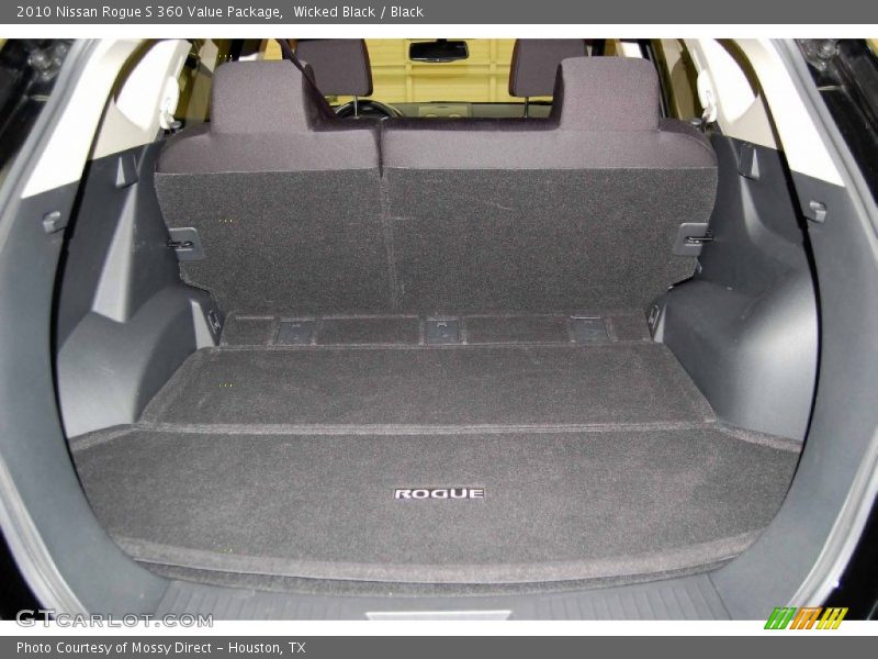 Wicked Black / Black 2010 Nissan Rogue S 360 Value Package