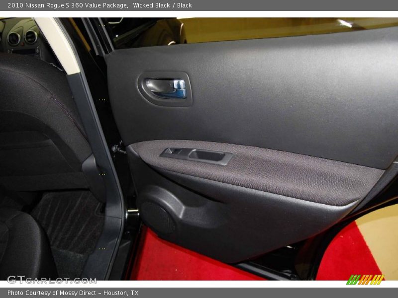 Wicked Black / Black 2010 Nissan Rogue S 360 Value Package