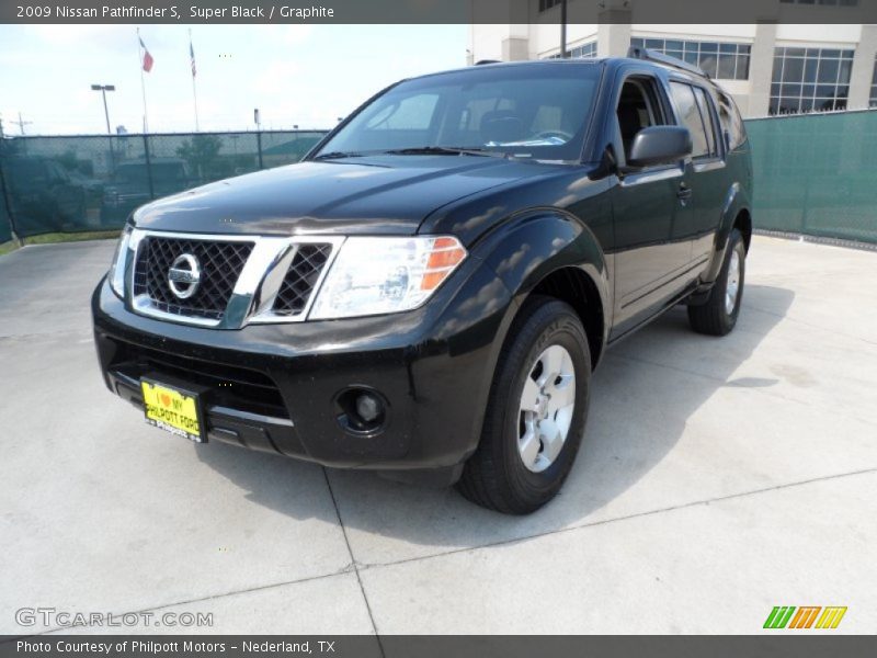 Super Black / Graphite 2009 Nissan Pathfinder S