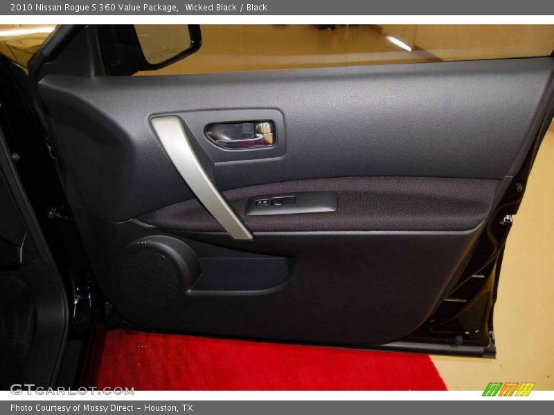 Wicked Black / Black 2010 Nissan Rogue S 360 Value Package
