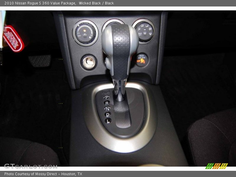 Wicked Black / Black 2010 Nissan Rogue S 360 Value Package