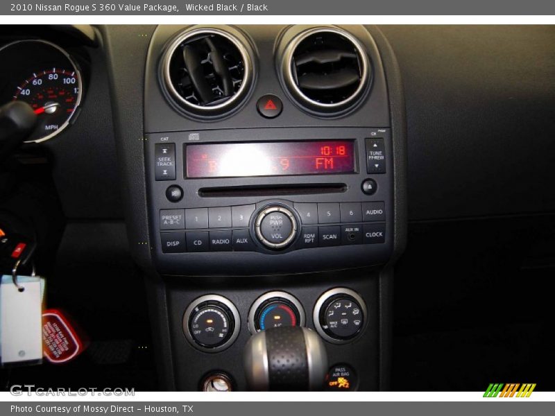 Wicked Black / Black 2010 Nissan Rogue S 360 Value Package