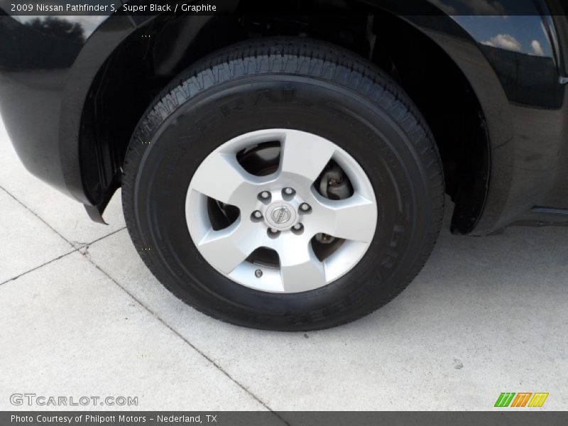 Super Black / Graphite 2009 Nissan Pathfinder S