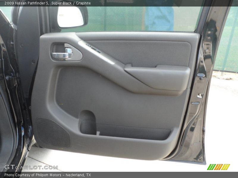 Super Black / Graphite 2009 Nissan Pathfinder S