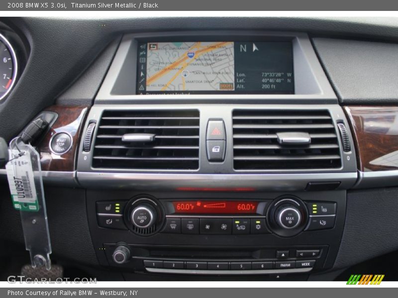 Titanium Silver Metallic / Black 2008 BMW X5 3.0si