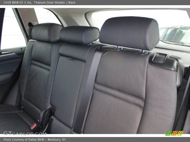 Titanium Silver Metallic / Black 2008 BMW X5 3.0si