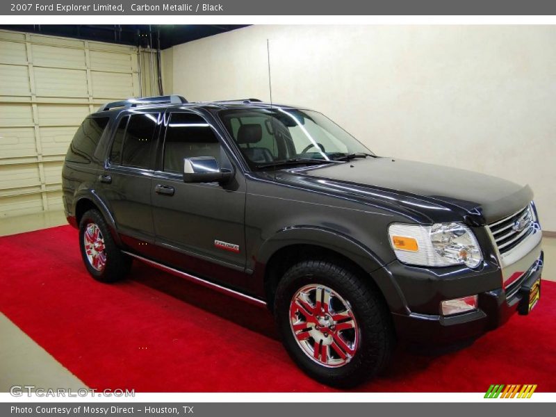 Carbon Metallic / Black 2007 Ford Explorer Limited