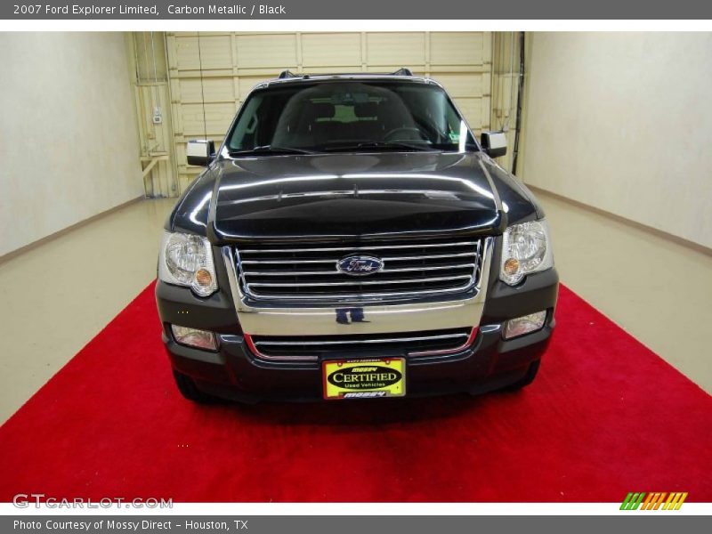 Carbon Metallic / Black 2007 Ford Explorer Limited
