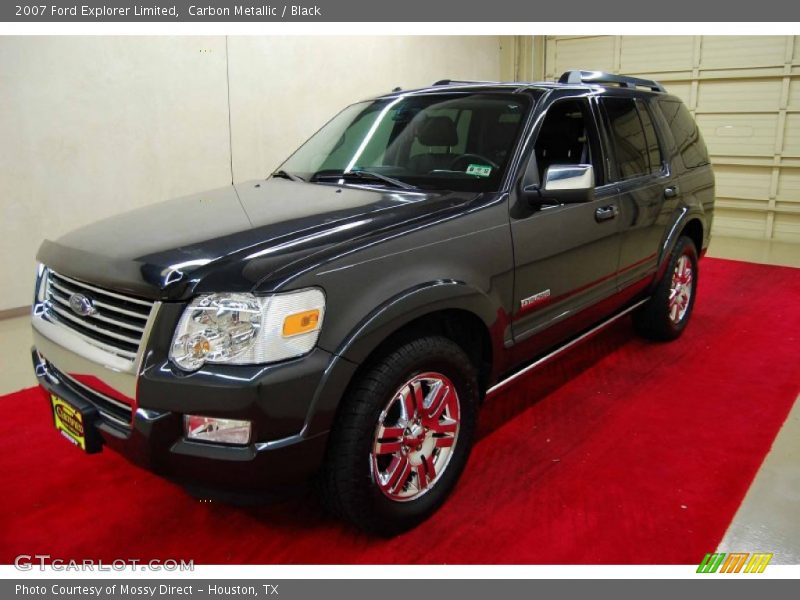 Carbon Metallic / Black 2007 Ford Explorer Limited