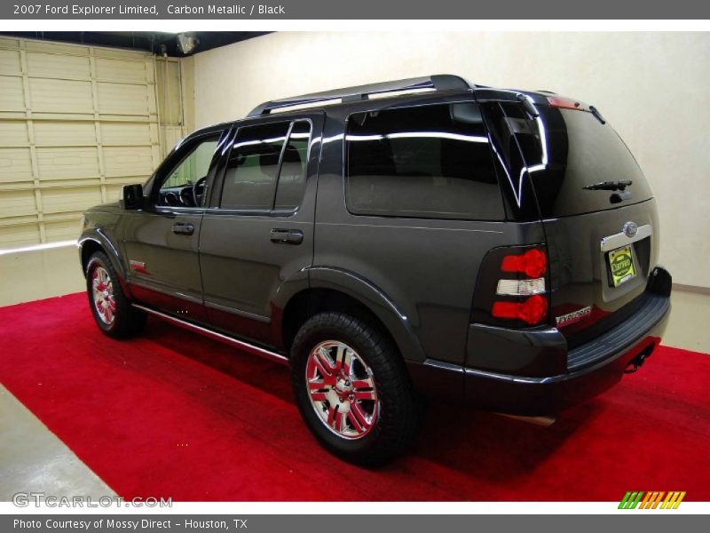Carbon Metallic / Black 2007 Ford Explorer Limited