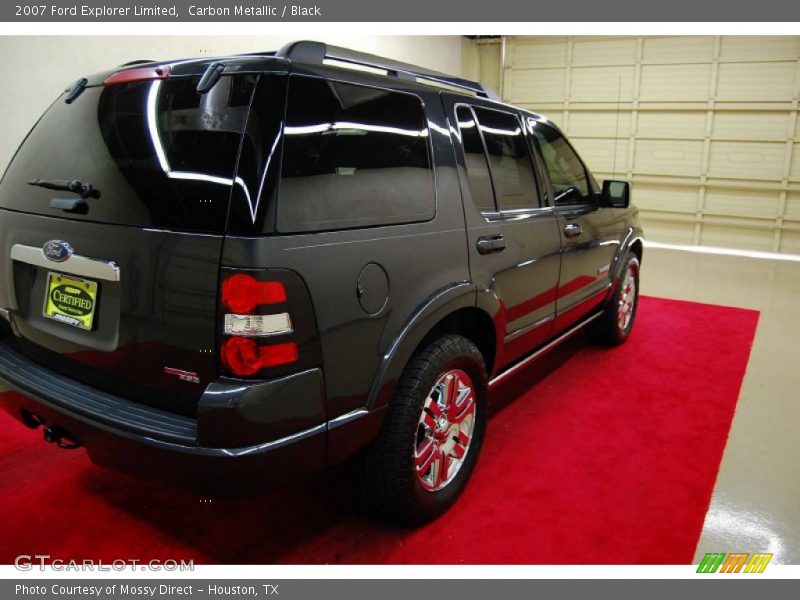 Carbon Metallic / Black 2007 Ford Explorer Limited