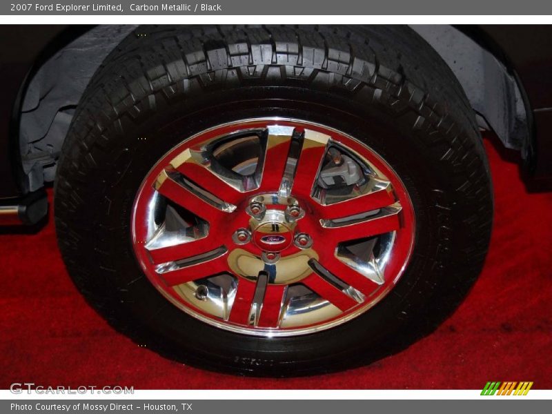 Carbon Metallic / Black 2007 Ford Explorer Limited
