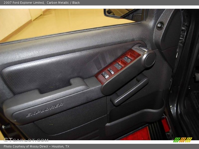Carbon Metallic / Black 2007 Ford Explorer Limited