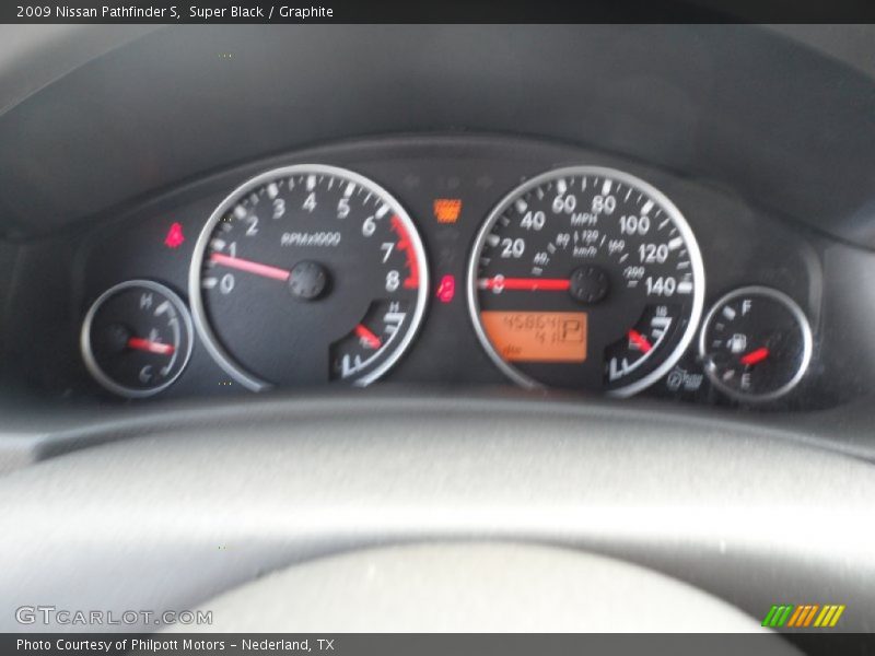 Super Black / Graphite 2009 Nissan Pathfinder S