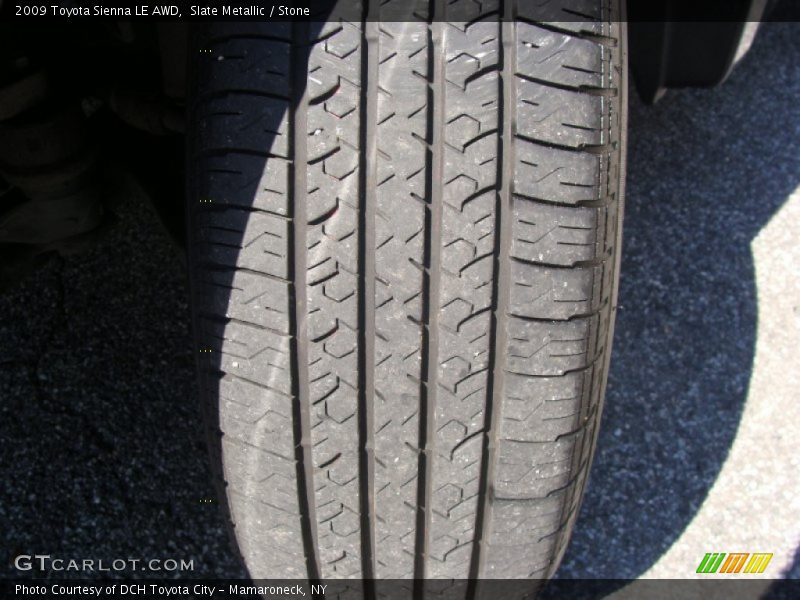 Slate Metallic / Stone 2009 Toyota Sienna LE AWD