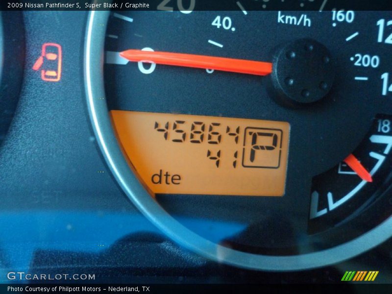 Super Black / Graphite 2009 Nissan Pathfinder S