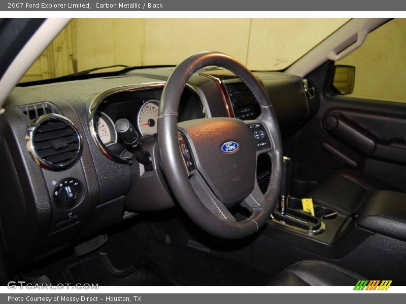Carbon Metallic / Black 2007 Ford Explorer Limited