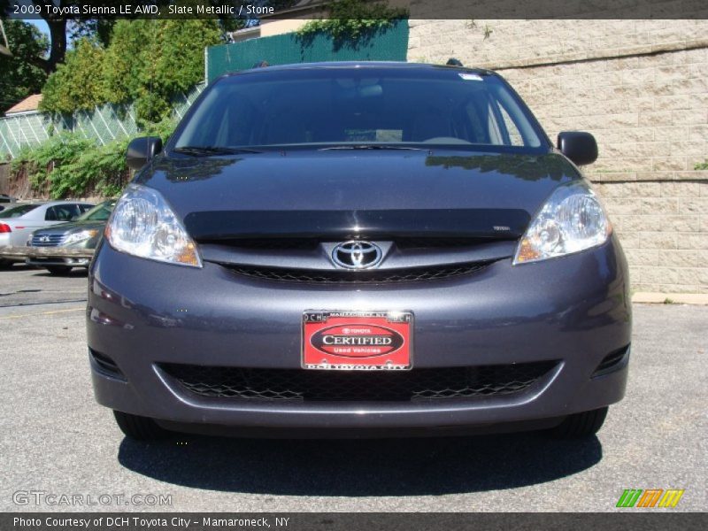 Slate Metallic / Stone 2009 Toyota Sienna LE AWD