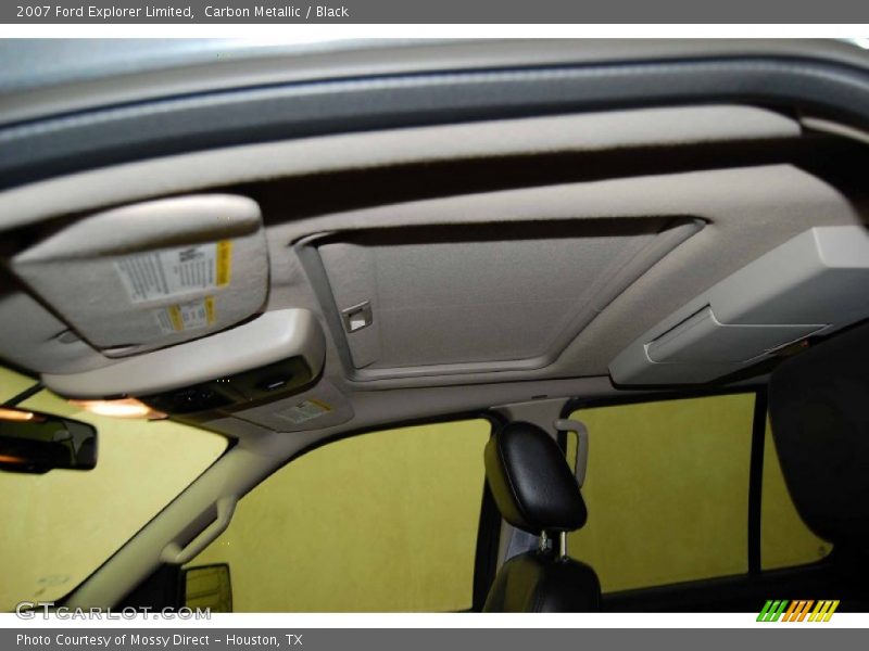 Carbon Metallic / Black 2007 Ford Explorer Limited