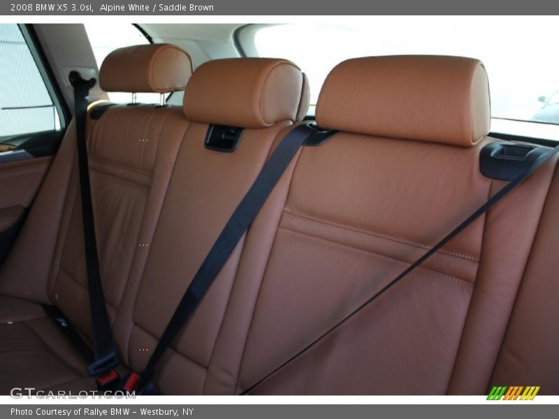 Alpine White / Saddle Brown 2008 BMW X5 3.0si