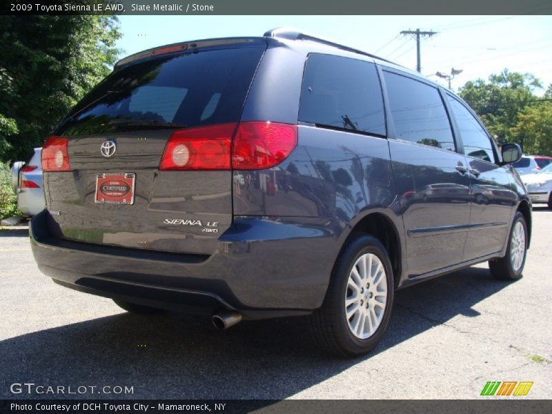 Slate Metallic / Stone 2009 Toyota Sienna LE AWD