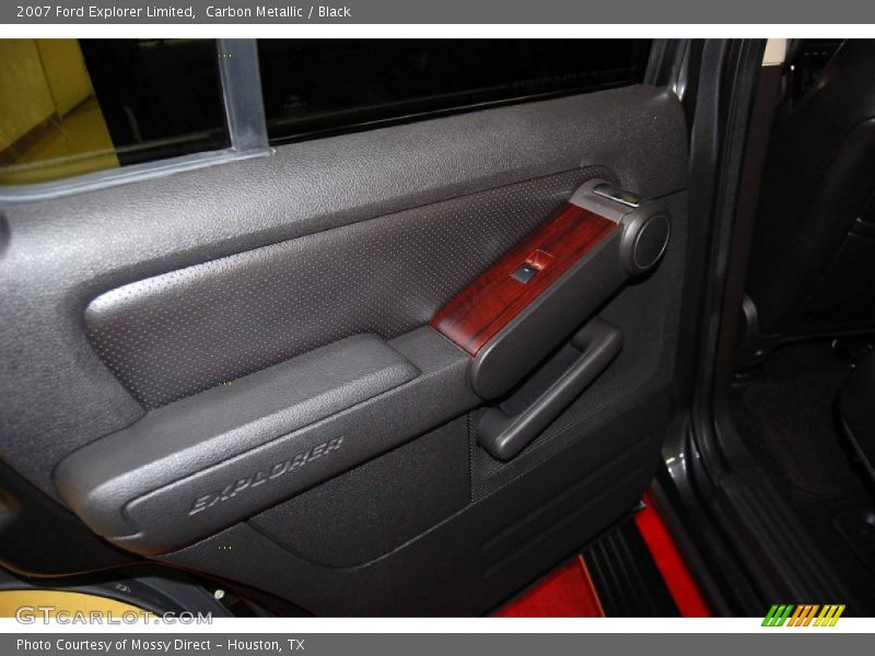 Carbon Metallic / Black 2007 Ford Explorer Limited