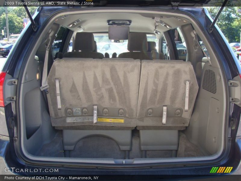  2009 Sienna LE AWD Trunk