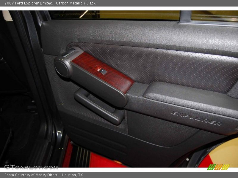 Carbon Metallic / Black 2007 Ford Explorer Limited
