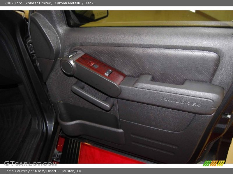 Carbon Metallic / Black 2007 Ford Explorer Limited