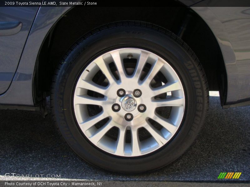  2009 Sienna LE AWD Wheel