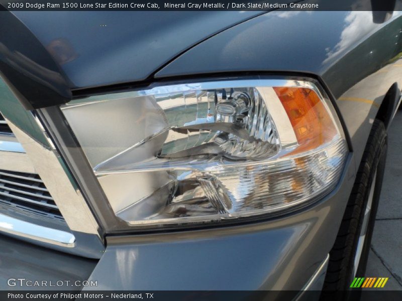Mineral Gray Metallic / Dark Slate/Medium Graystone 2009 Dodge Ram 1500 Lone Star Edition Crew Cab