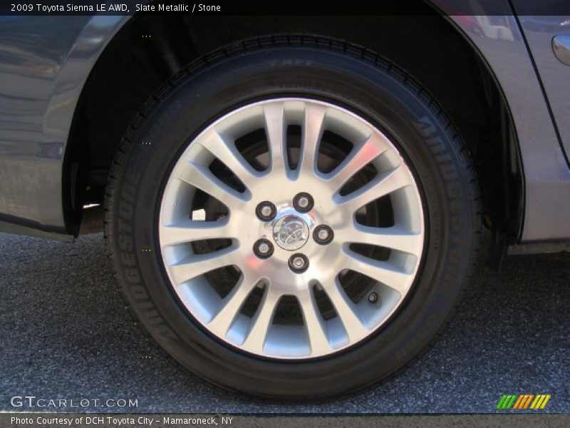 2009 Sienna LE AWD Wheel