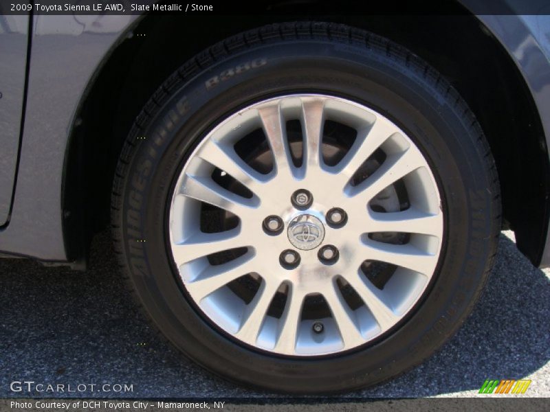  2009 Sienna LE AWD Wheel