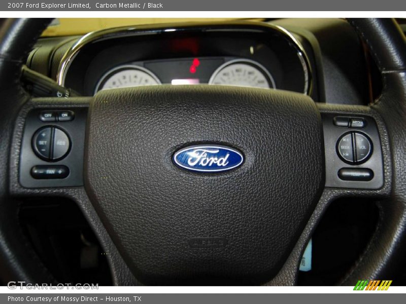 Carbon Metallic / Black 2007 Ford Explorer Limited