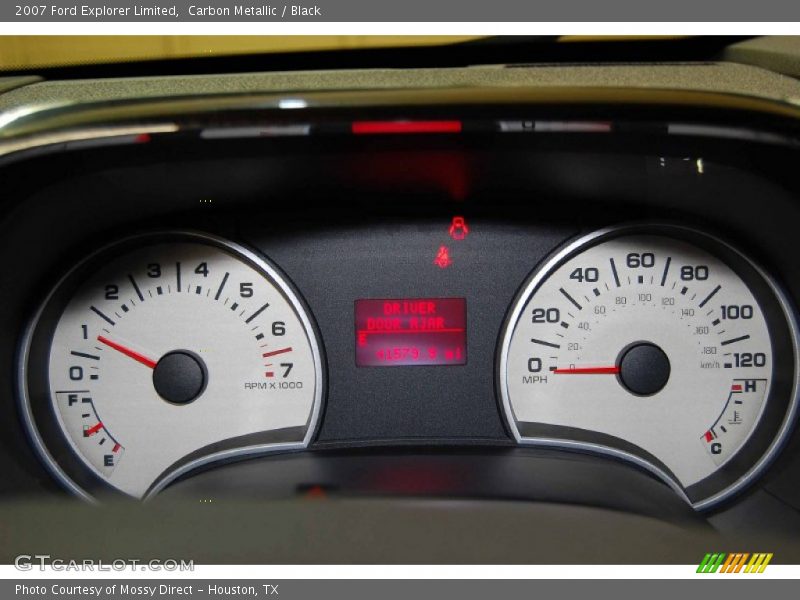 Carbon Metallic / Black 2007 Ford Explorer Limited