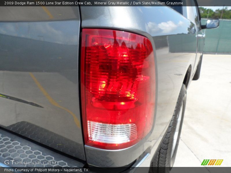 Mineral Gray Metallic / Dark Slate/Medium Graystone 2009 Dodge Ram 1500 Lone Star Edition Crew Cab