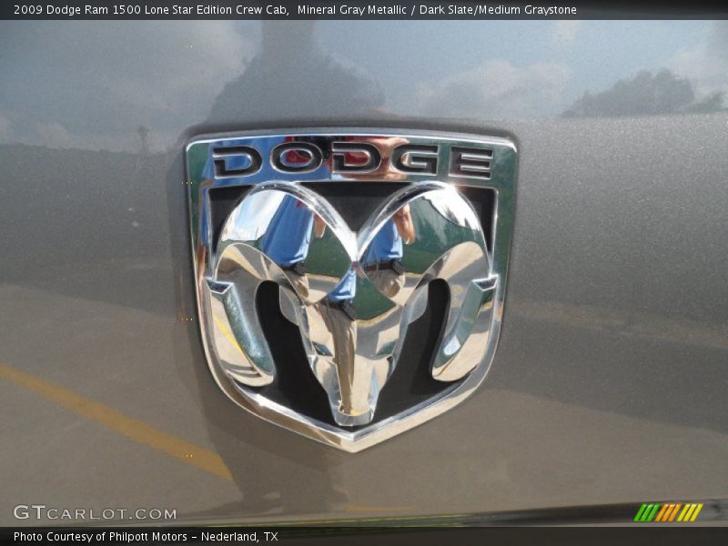 Mineral Gray Metallic / Dark Slate/Medium Graystone 2009 Dodge Ram 1500 Lone Star Edition Crew Cab