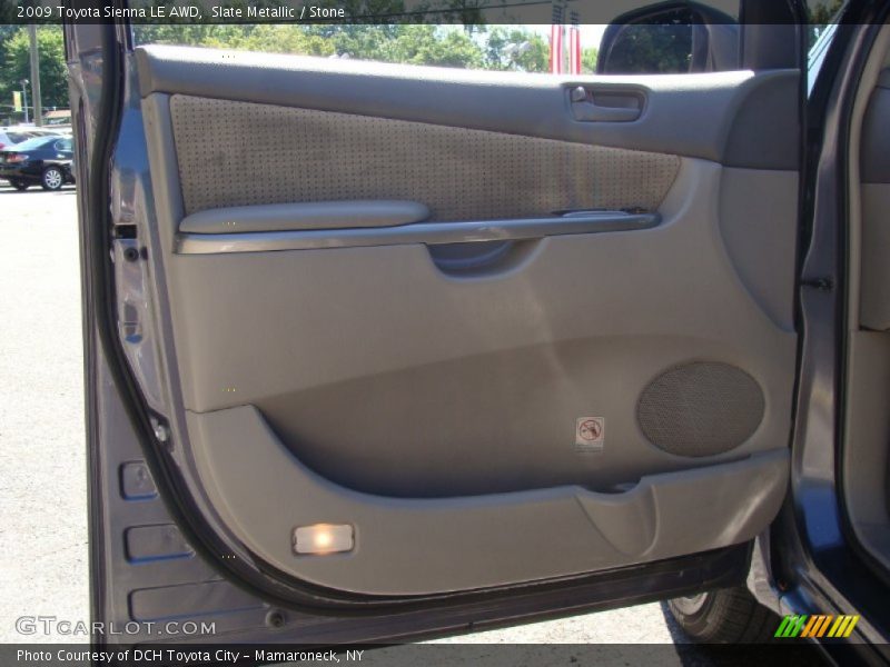 Door Panel of 2009 Sienna LE AWD