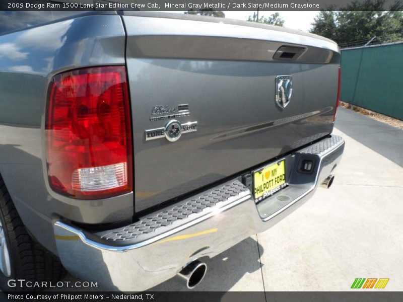 Mineral Gray Metallic / Dark Slate/Medium Graystone 2009 Dodge Ram 1500 Lone Star Edition Crew Cab