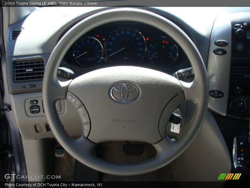  2009 Sienna LE AWD Steering Wheel