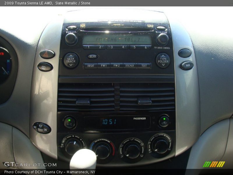 Slate Metallic / Stone 2009 Toyota Sienna LE AWD