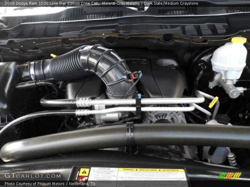 Mineral Gray Metallic / Dark Slate/Medium Graystone 2009 Dodge Ram 1500 Lone Star Edition Crew Cab