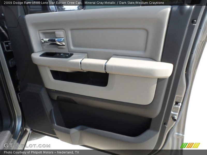 Mineral Gray Metallic / Dark Slate/Medium Graystone 2009 Dodge Ram 1500 Lone Star Edition Crew Cab